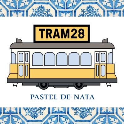 Logo Tram 28 Pastel de Nata